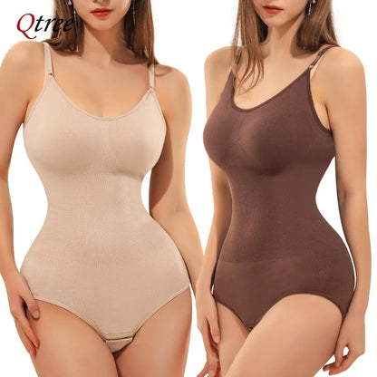 Bodysuit Shapewear Women's Tummy Control Sculpting Bodysuit Body Shaping One-piece Underwear Slimming Shapewear