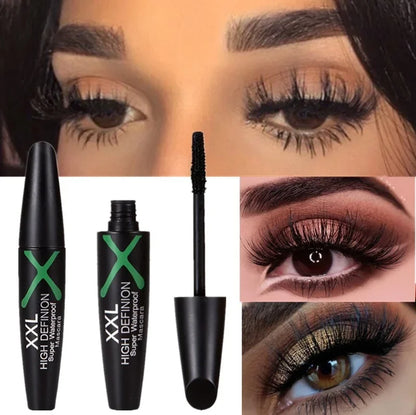 1 Pc 4D Silk Fiber Eyelashes Lengthening Mascara Waterproof Long Lasting Lash Black Eyelashes Extension Make Up 3D Mascara